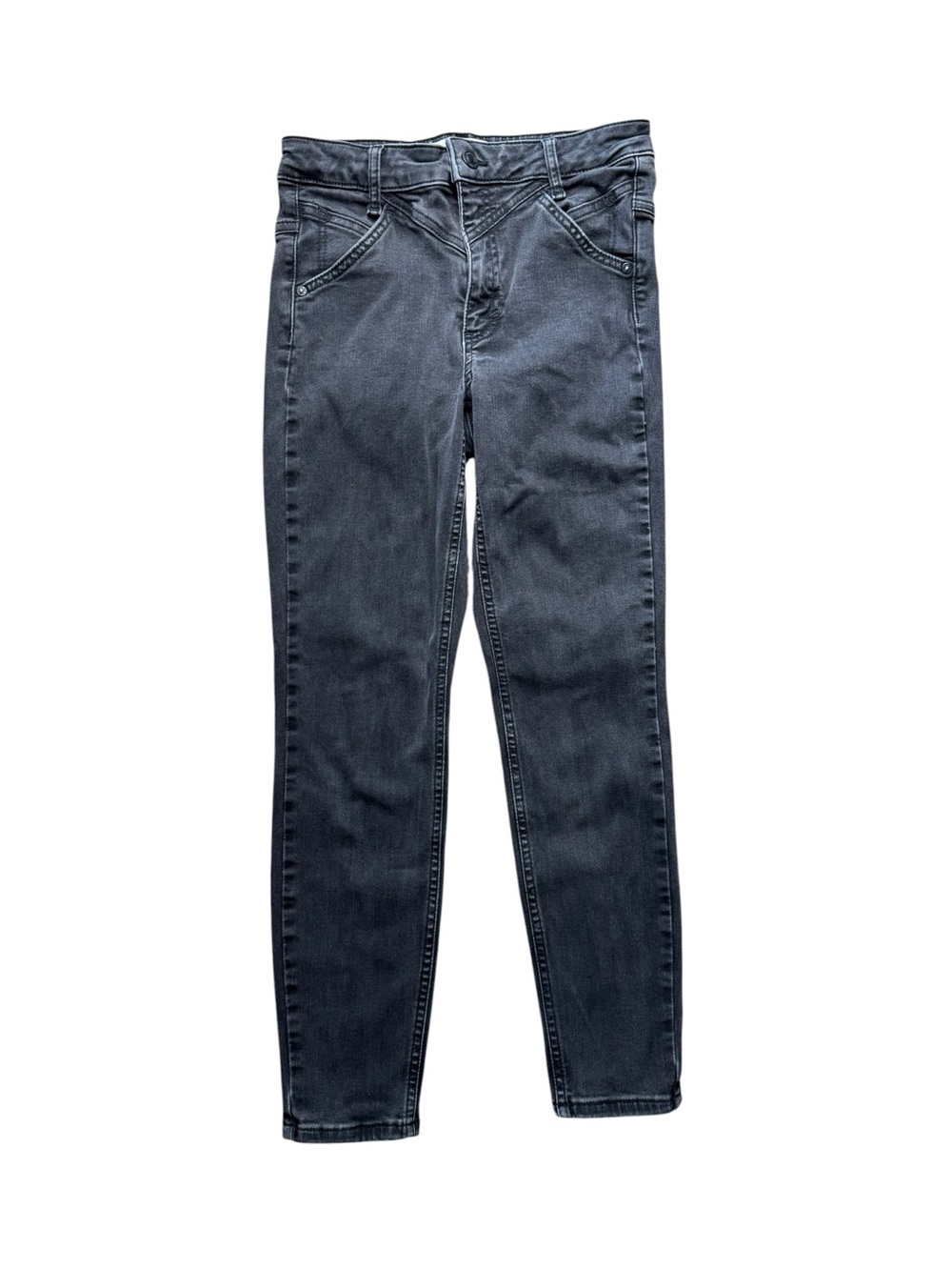 We The Free Skinny Jeans in Charcoal Black Wash Size 28